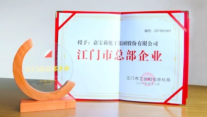 嘉寶莉獲評江門市總部企業，知識產權戰略再添政策東風